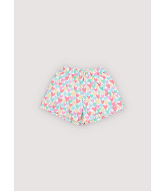 The new society Anis shorts heart print