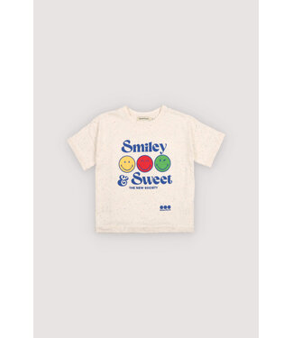 The new society T-shirt smiley multicolor