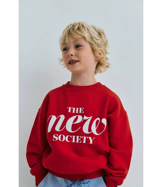 Maca sweatshirt tullip red