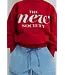 Maca sweatshirt tullip red