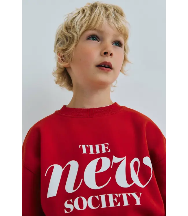 Maca sweatshirt tullip red