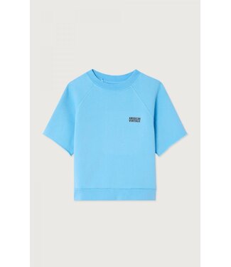 American Vintage Sweat Blue Ciel Vintage
