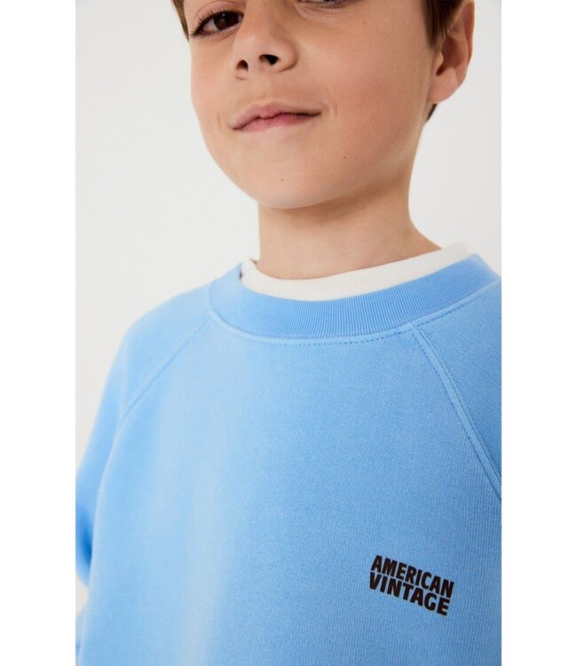 Sweat Blue Ciel Vintage