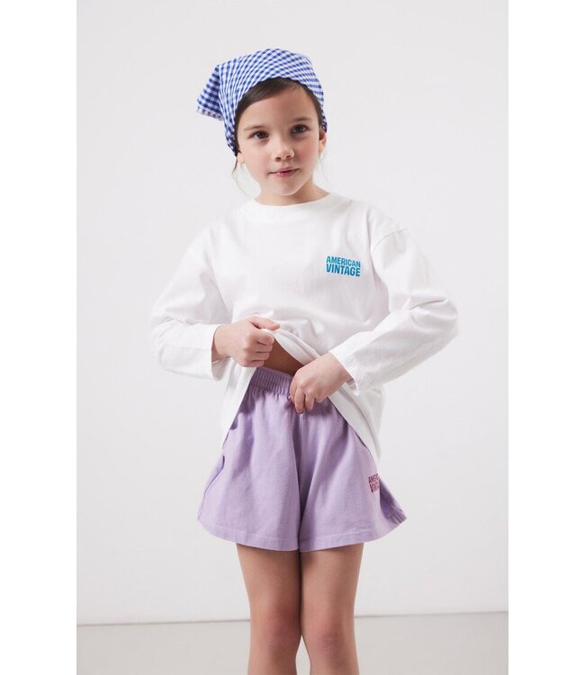 Gixy Short Lilas pastel