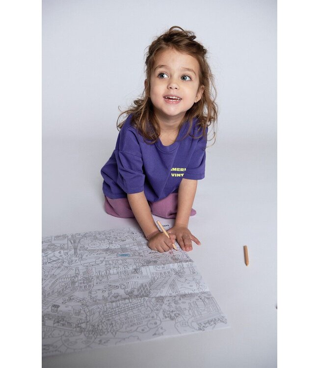 Fizvalley t-shirt MYRTILLE VINTAGE