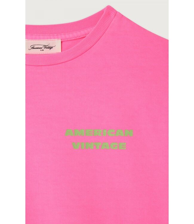 Fizvalley t-shirt ROSE FLUO
