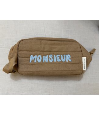 Atelier Pomme PERFECT POUCH FINE BROWN MONSIEUR