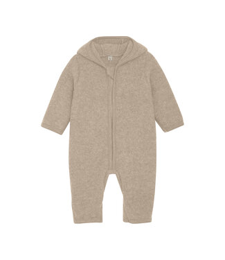Huttelihut Pram Suit Wool Fleece Camel