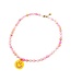 Necklace | Big yellow smiley
