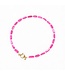 Necklace | Shell fuchsia