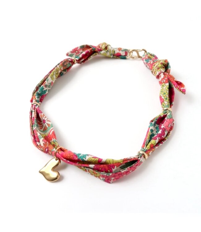 Twilly necklace | Coral flower