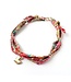 Twilly necklace | Coral flower