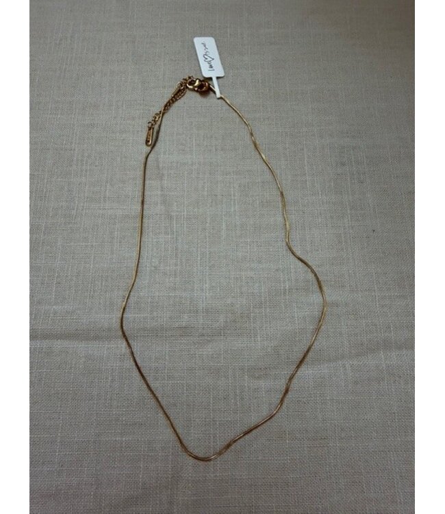 Necklace | Stainless steel plain