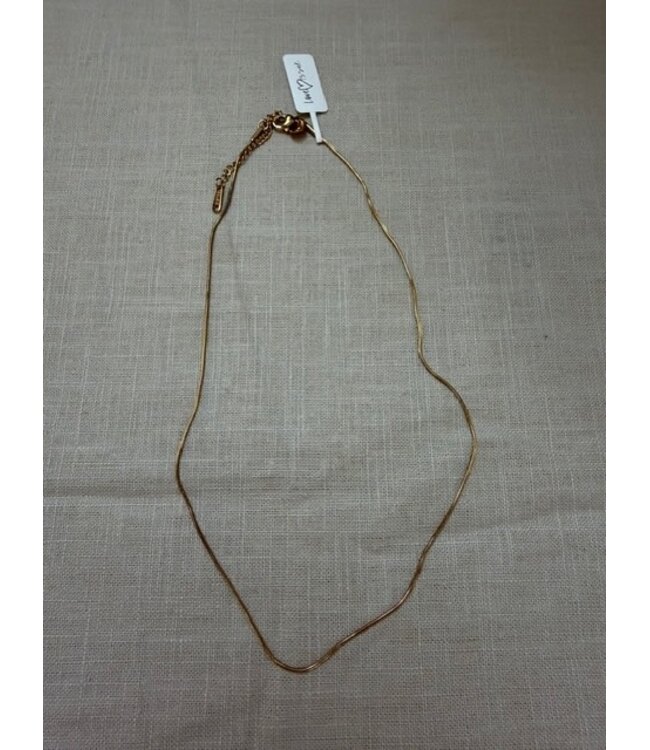 Necklace | Stainless steel plain