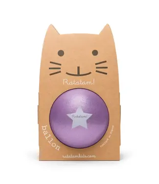 House of Sisters Glitter ball Violet/ Purple 15CM / 2