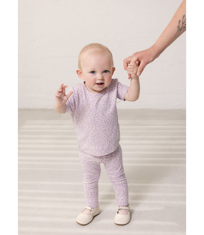 Leopard leg Lilac