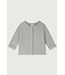 Baby Raglan Cardigan GOTS 505 Grey Melange
