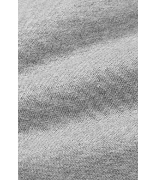 Baby Raglan Cardigan GOTS 505 Grey Melange