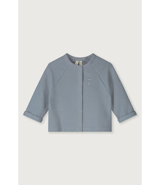 Gray label Baby Raglan Cardigan GOTS 519 Stone Grey