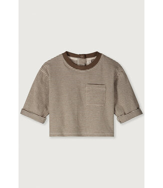 Gray label Baby L/S Pocket Tee GOTS 531 Woody - Cream