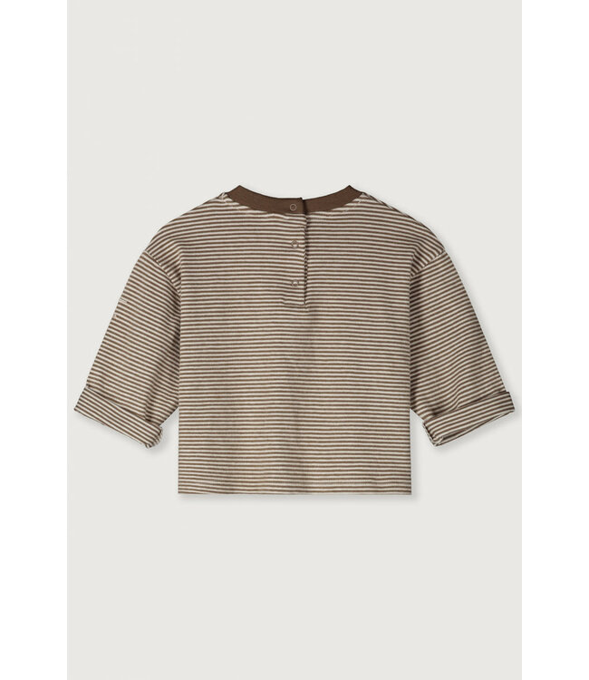 Baby L/S Pocket Tee GOTS 531 Woody - Cream