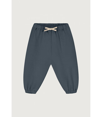 Gray label Baby Track Pants GOTS  Blue Grey