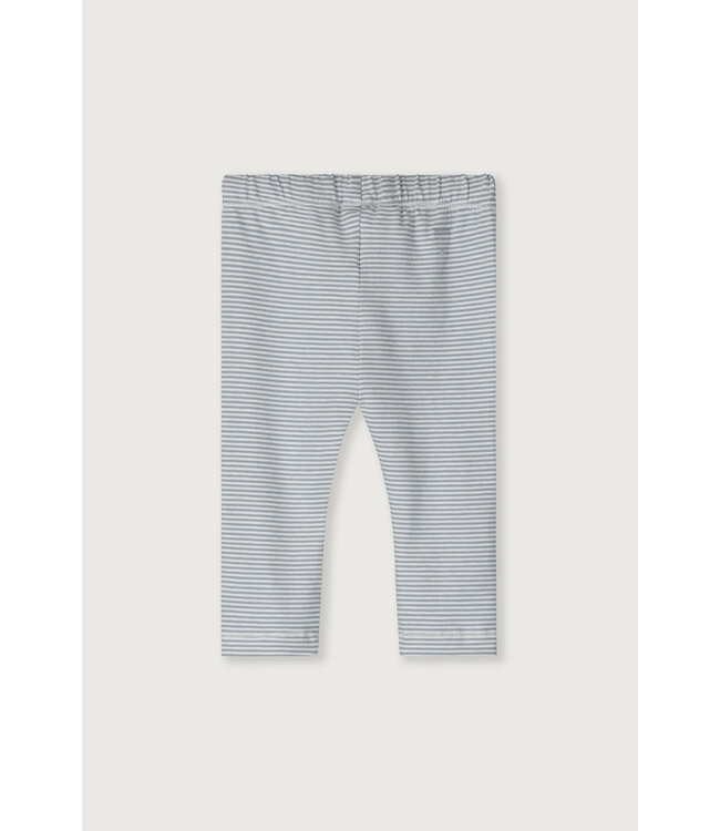 Baby Leggings GOTS 538 Stone Grey - Cream