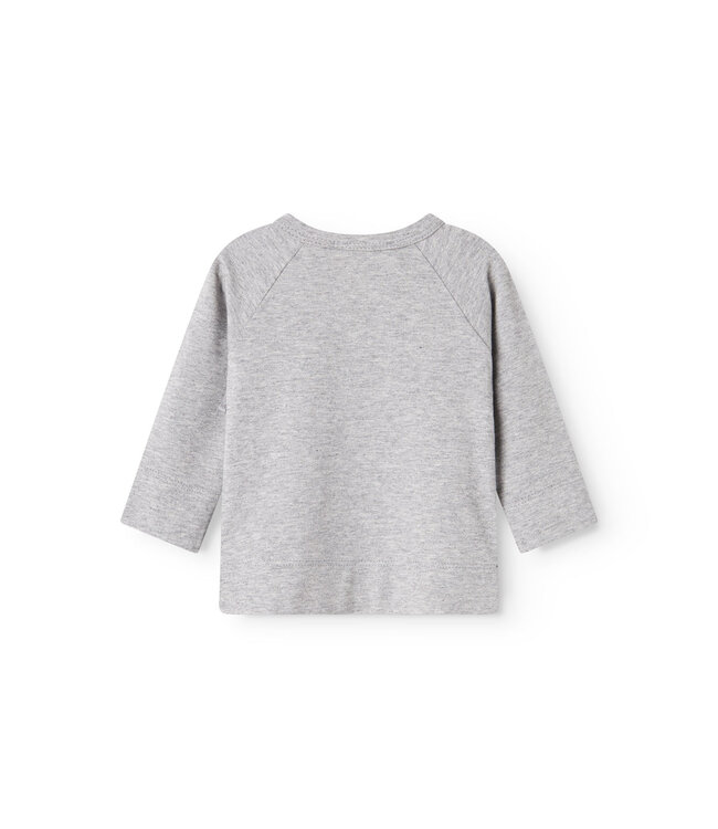 Tut wrap LS Light Grey Melange