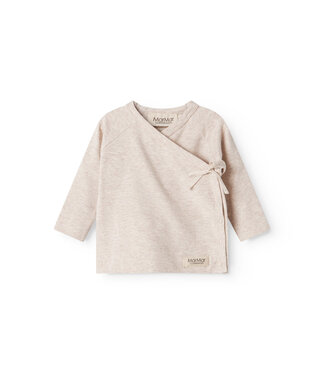 MarMar Copenhagen Tut wrap LS light Beige melange
