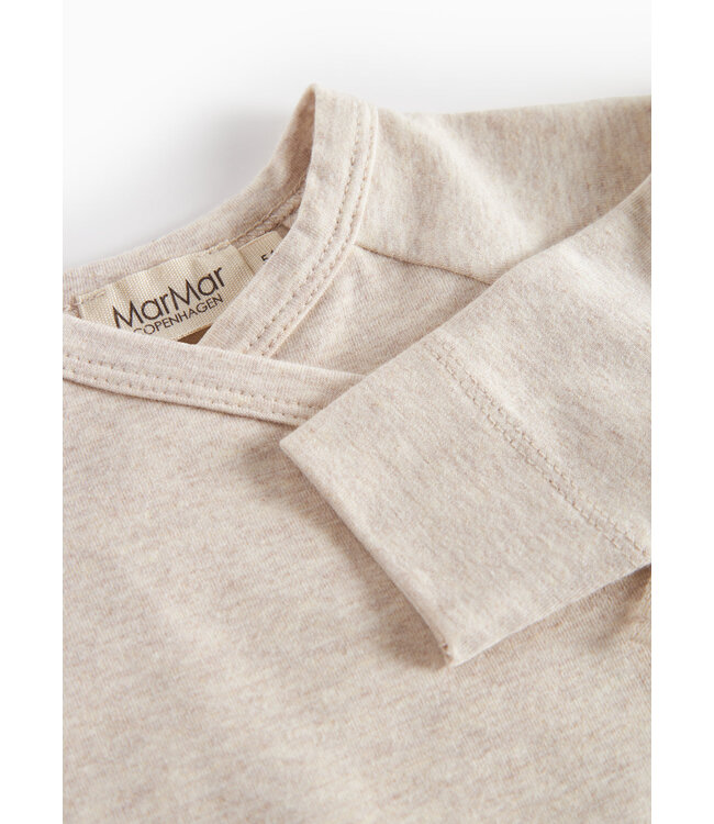 Tut wrap LS light Beige melange