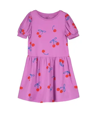 Lotiekids Bloused sleeve Dress magenta