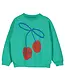Sweatshirt cherries Green