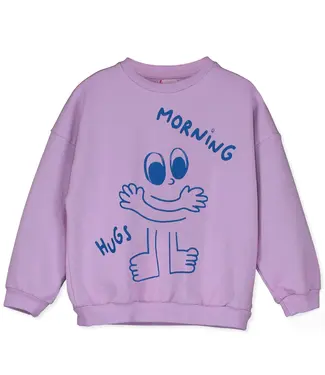 Lotiekids Sweatshirt Morning Hug Mauve