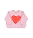Sweatshirt Lilac w/Red Heart print