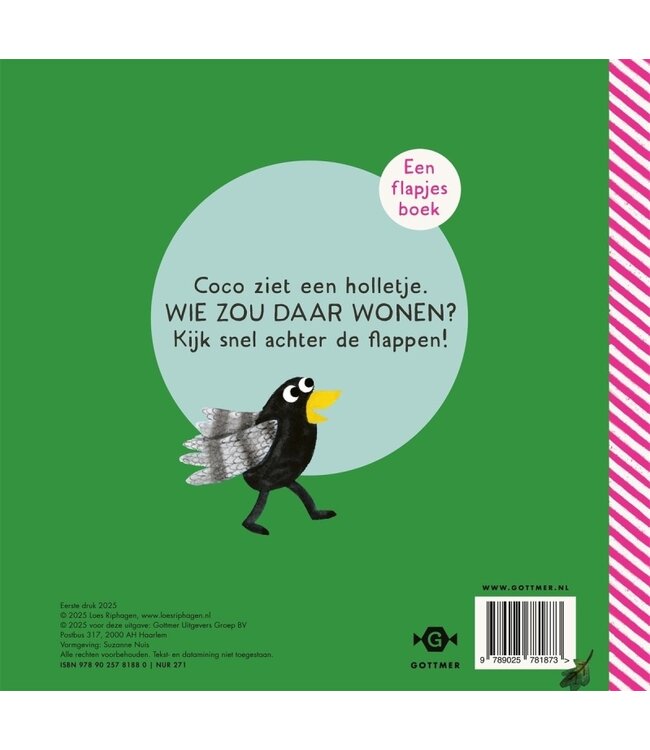Boek - Coco in het bos - flapjesboek
