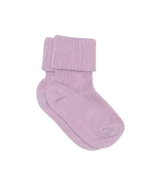 MP Denmark Cotton rib baby socks Lupine