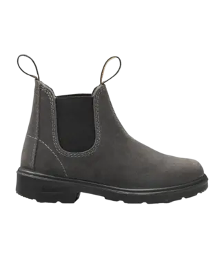 Blundstone Kids waxed Suede steel grey