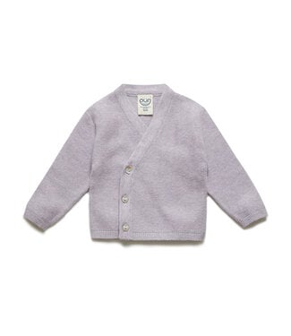 Puri organic kimono vest lavender