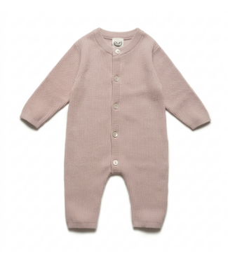 Puri organic overall knoopjes sluiting cameo rose