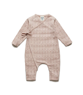 Puri organic boxpakje ajour lange pijpen cameo rose