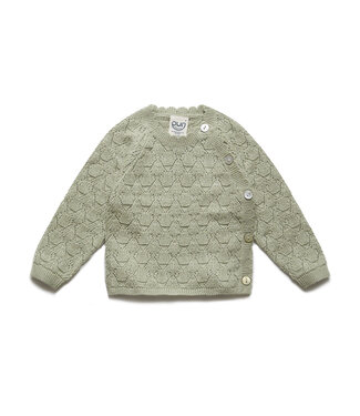 Puri organic Kimono Ajour Pistachio