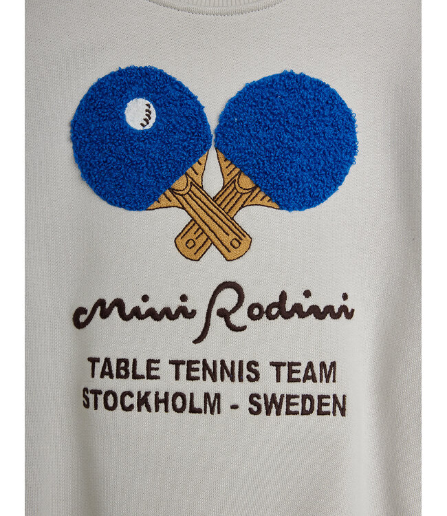 MR tennis chenille sweatshirt Grey
