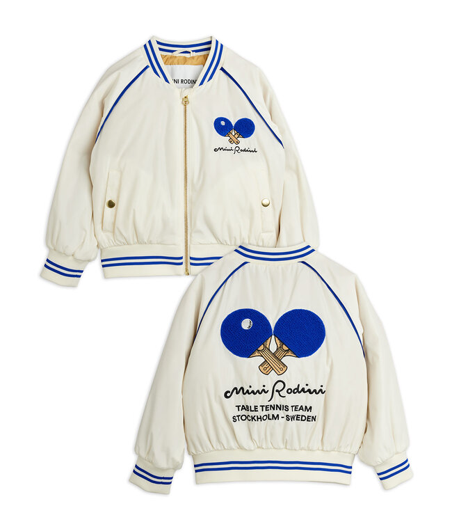 MR tennis team baseball jacket
