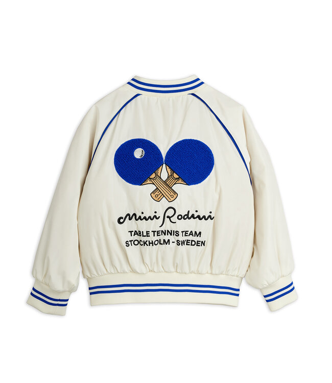 MR tennis team baseball jacket