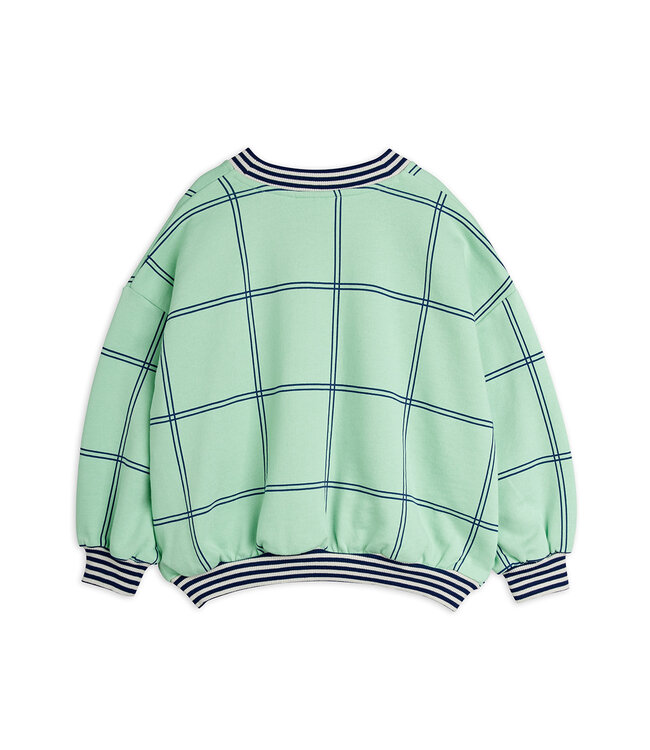 Check up panther patch sweatshirt green