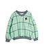Check up panther patch sweatshirt green