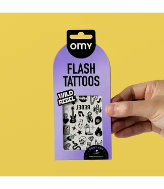 Omy FLASH TATTOO - WILD REBEL