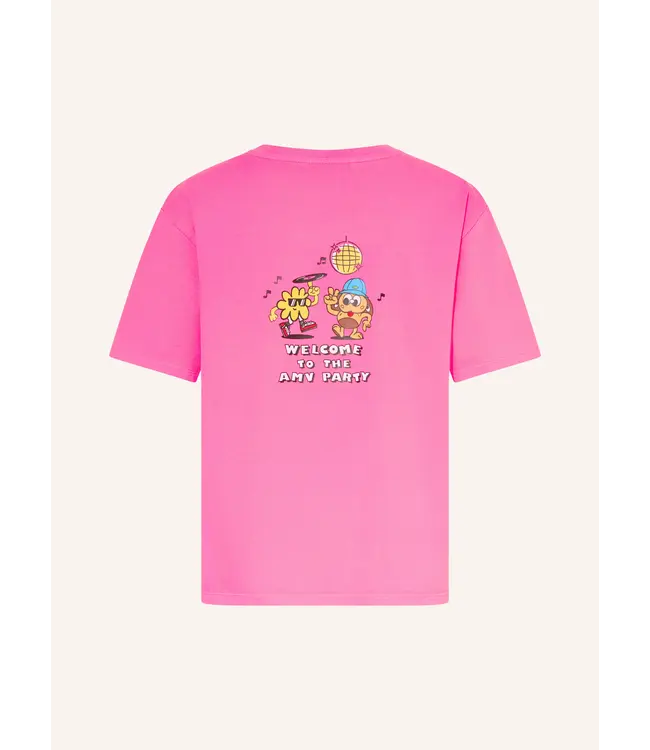 Fizvalley t-shirt ROSE FLUO