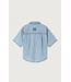 Blouse blue snow