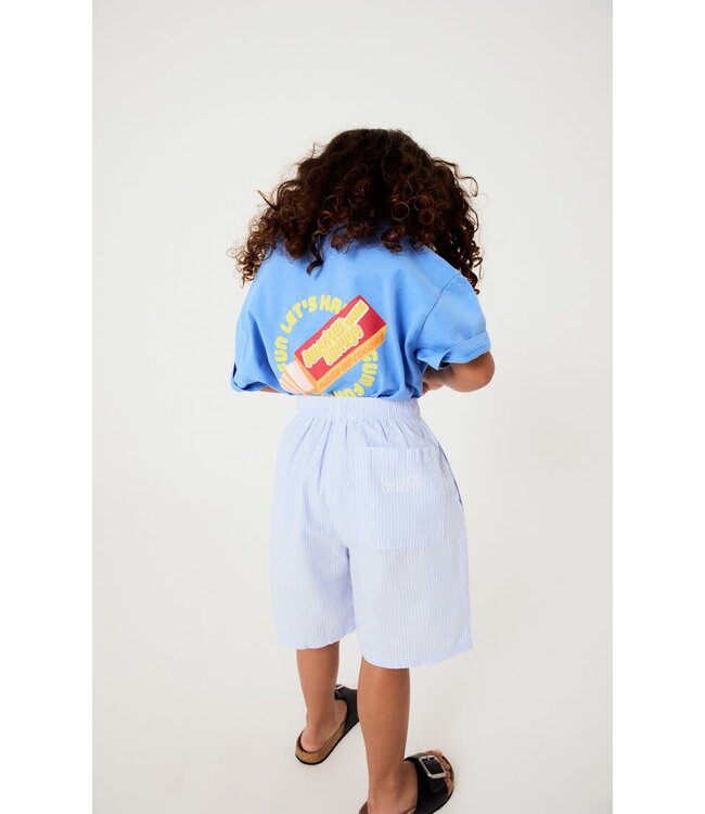 SHORTS blue stripes